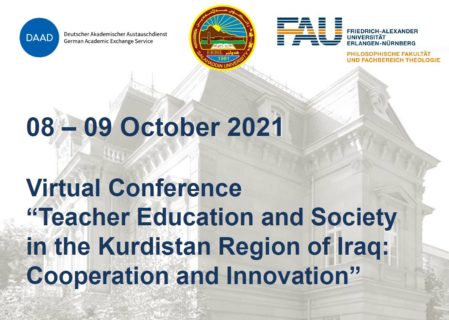 Zum Artikel "Virtual Conference „Teacher Education and Society in the Kurdistan Region of Iraq: Cooperation and Innovation“"